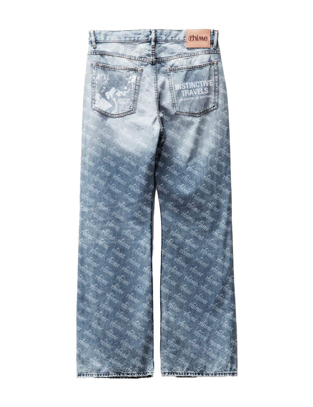 Seconds Into The Future Denim Pants