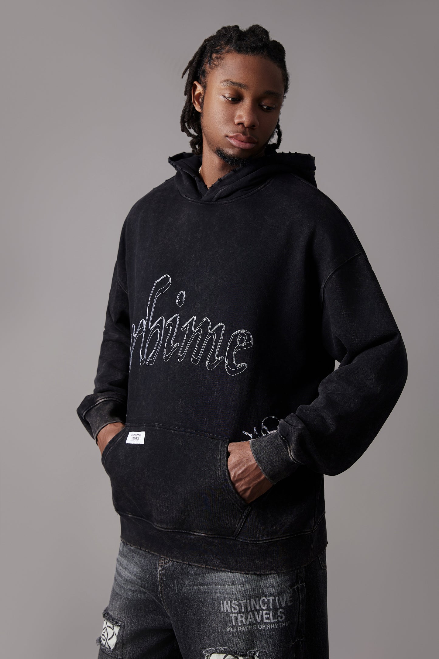 Vintage Crossing Planets Hoodie