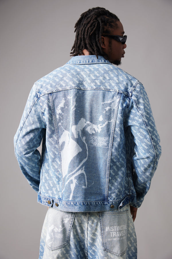 Seconds Into The Future Denim Jacket