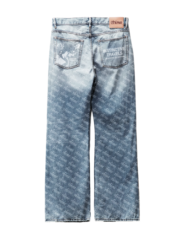 Seconds Into The Future Denim Pants