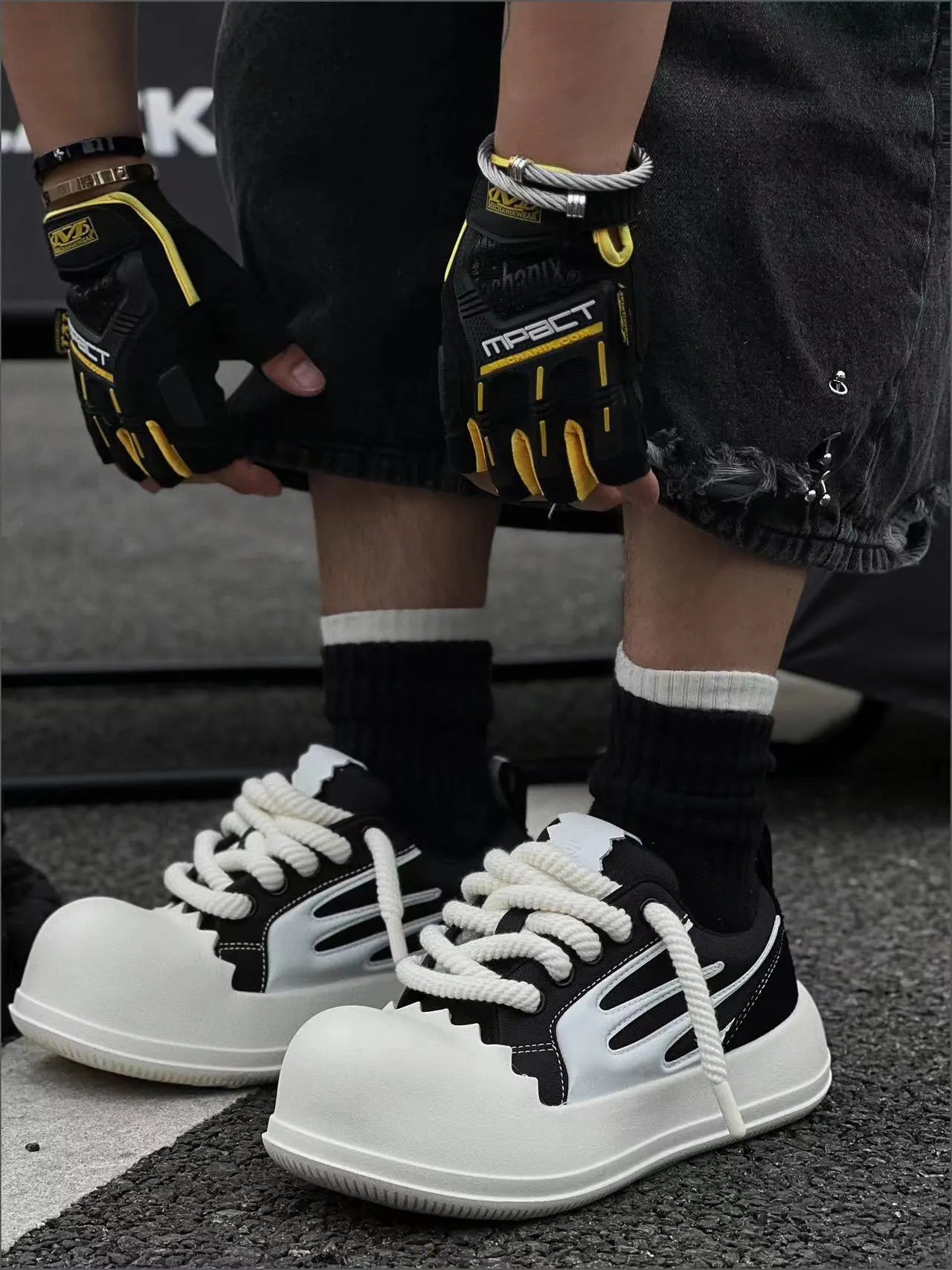 Rhime ASTROPOD Platform スニーカー Rhime ASTROPOD Platform sneakers green Rhime ASTROPOD Sneakers